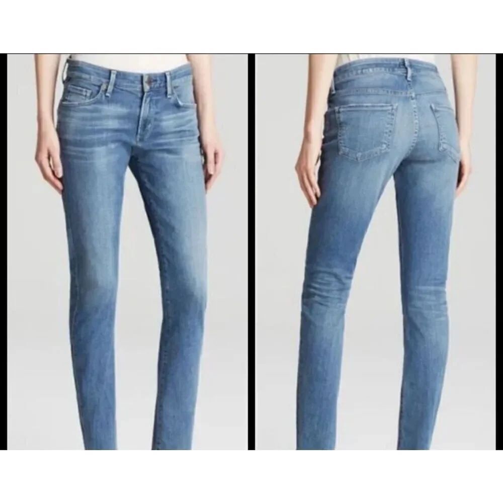 Citizens of Humanity distressed raw hem Arielle slim size 25 jeans